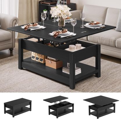 🎉Last day clearance sale💝Buy 2 Get 2 Free ✨3 in 1 Multi-Function Lift Top Coffee Tables with Storage
