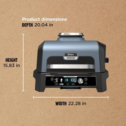 💥Clearance Sale✨Woodfire Pro XL Outdoor Electric Smoker & AirFry Grill w/Temp Probe