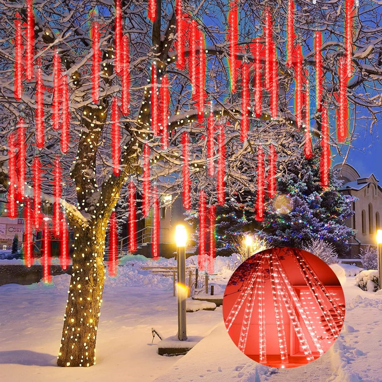 ✨LED Outdoor Meteor Shower Rain Lights💫