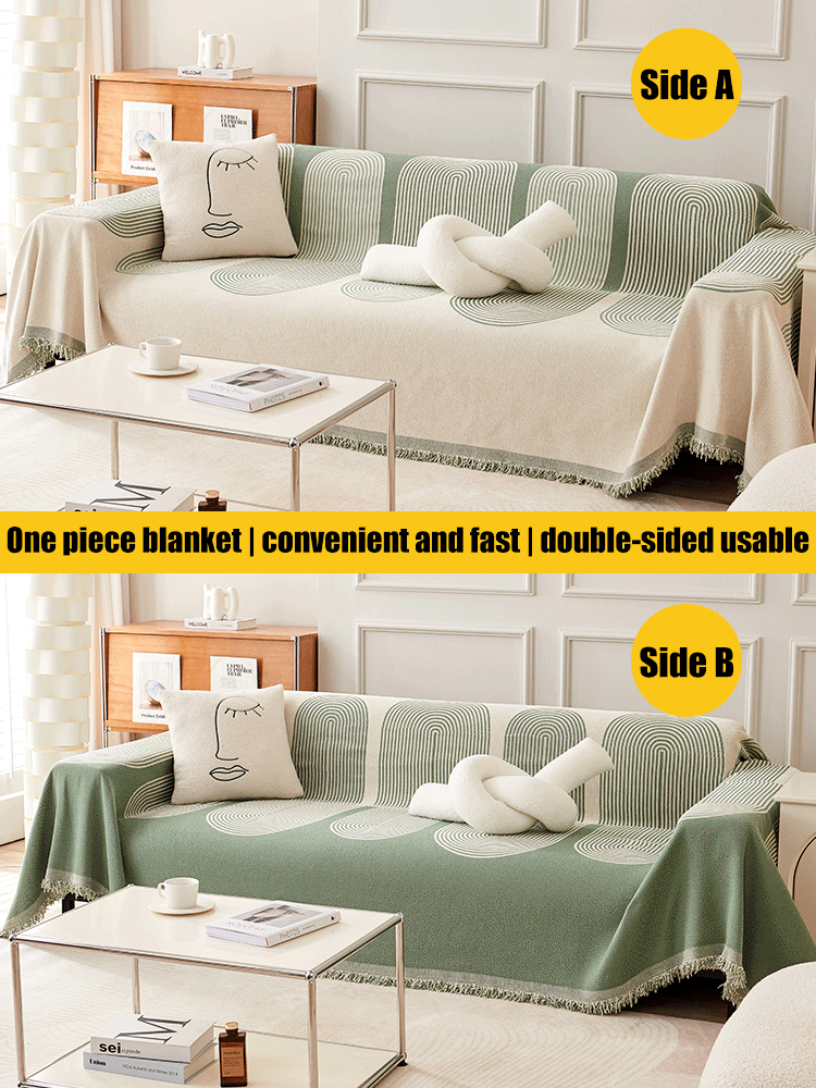 🔥HOT SALE NOW!!!💝Buy 2 Get 2 Free ✨Reversible Chenille Sofa Cover