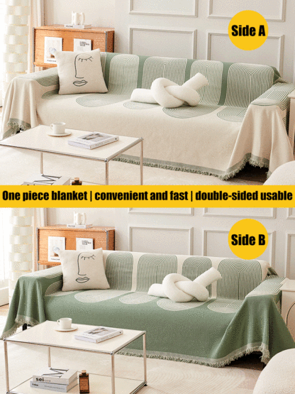 🔥HOT SALE NOW!!!💝Buy 2 Get 2 Free ✨Reversible Chenille Sofa Cover