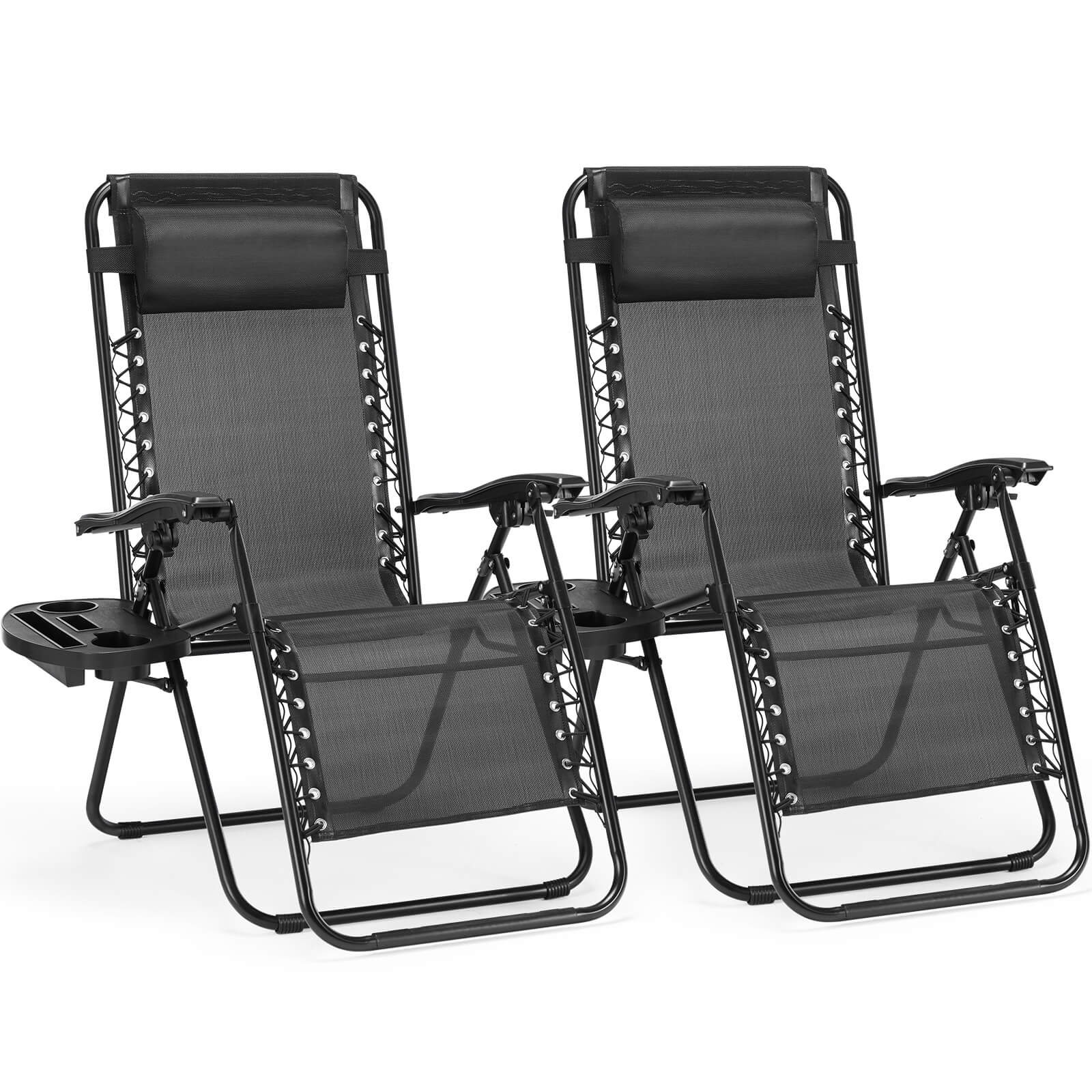 🔥HOT SALE NOW!!!💝Folding Zero Gravity Lounger 2-Piece Set