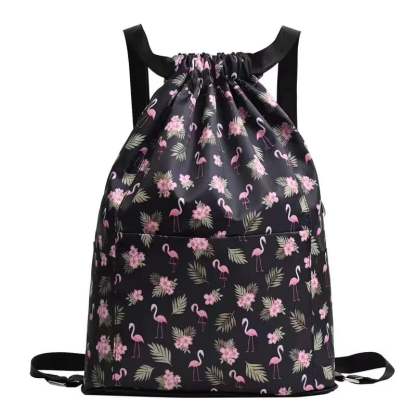 🔥Drawstring Foldable Large Capacity Travel Sports Backpack