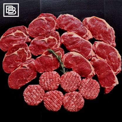 🔥Last Day Promotion $33.99💝Buy 1 Get 1 Free💥Grass Fed Steak & Burger Box