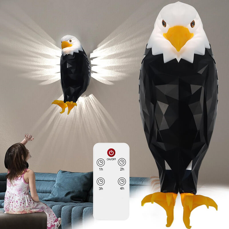 🦅Bald Eagle Wall Light
