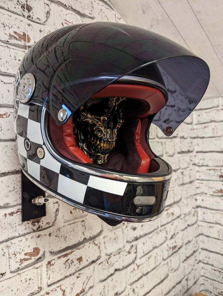 🏴‍☠️Motorcycle Helmet and Jacket Skull Holder