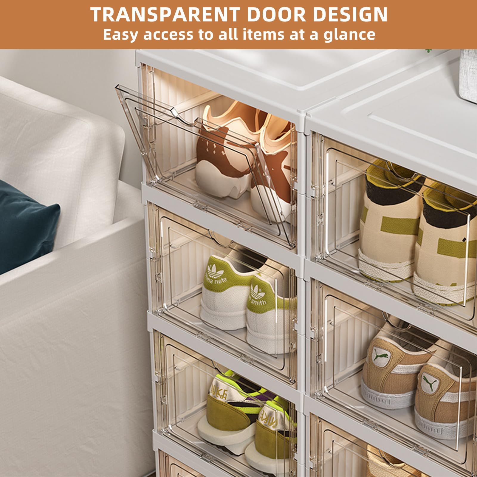 🔥Soon to Be Sold Out!!💝Buy 2 Get 2 Free💥Multi-Layer Collapsible Shoes Storage Box