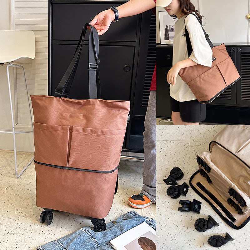 Large Capacity Universal Wheel Waterproof Dry Wet Separation Travel Bag