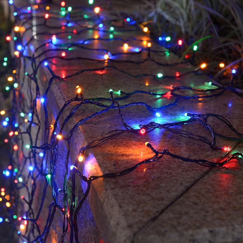 8 Patterns Solar Christmas Lights-🎄Perfect For Outdoor Tree Garden Decoration✨