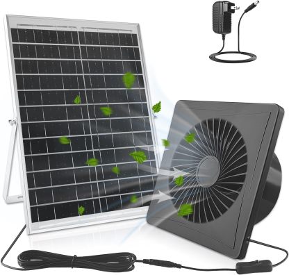 💝𝗧𝗼𝗱𝗮𝘆'𝘀 𝗦𝗽𝗲𝗰𝗶𝗮𝗹𝘀💝Buy 2 Get 2 Free🌀Solar fan 25 W/12 V + 8 inches
