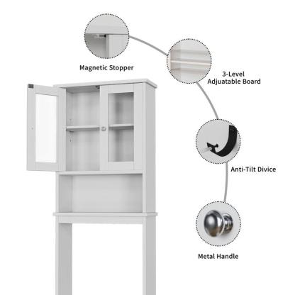 💝Last day of clearance!!💝Over Toilet Storage Cabinet