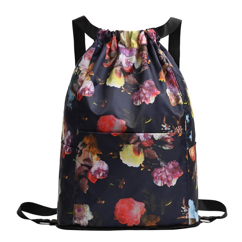 🔥Drawstring Foldable Large Capacity Travel Sports Backpack