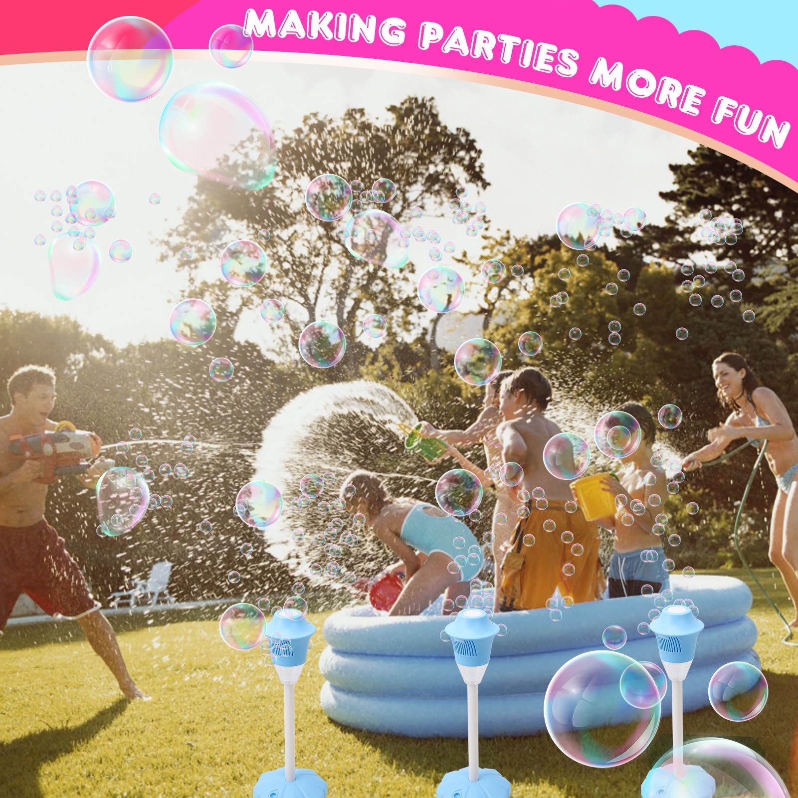 💝𝗧𝗼𝗱𝗮𝘆'𝘀 𝗦𝗽𝗲𝗰𝗶𝗮𝗹𝘀💝Buy 2 Get 2 Free🫧Bubble Machine Automatic