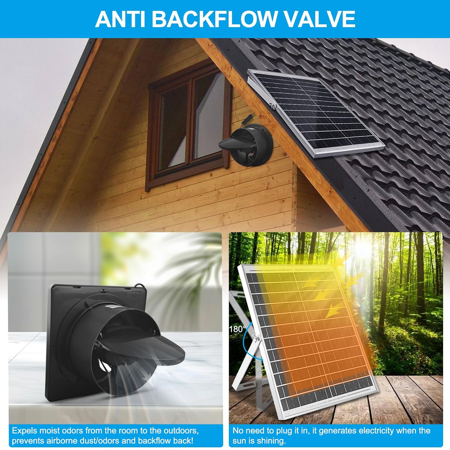 💝𝗧𝗼𝗱𝗮𝘆'𝘀 𝗦𝗽𝗲𝗰𝗶𝗮𝗹𝘀💝Buy 2 Get 2 Free🌀Solar fan 25 W/12 V + 8 inches