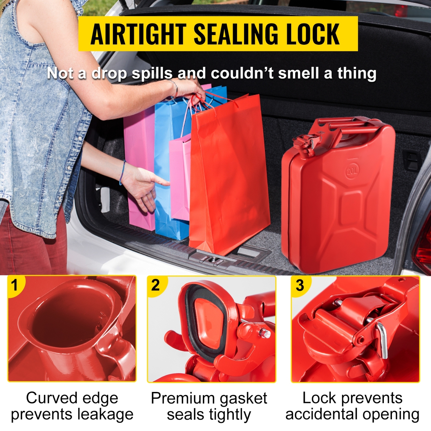 🔥HOT SALE NOW!!!💝Buy 2 Get 2 Free ✨Fuel Can-Lifetime Rust-Proof Fuel Flow