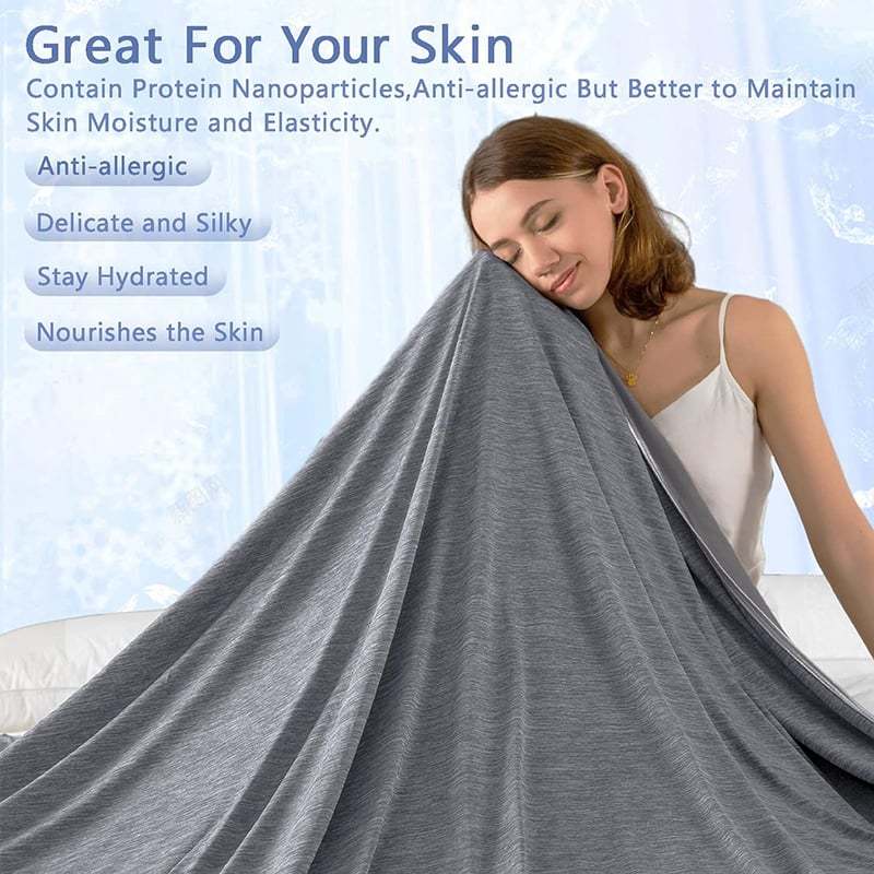 🔥HOT SALE NOW!!!💝Buy 2 Get 2 Free ❄️Summer Ultimate Cooling Blanket