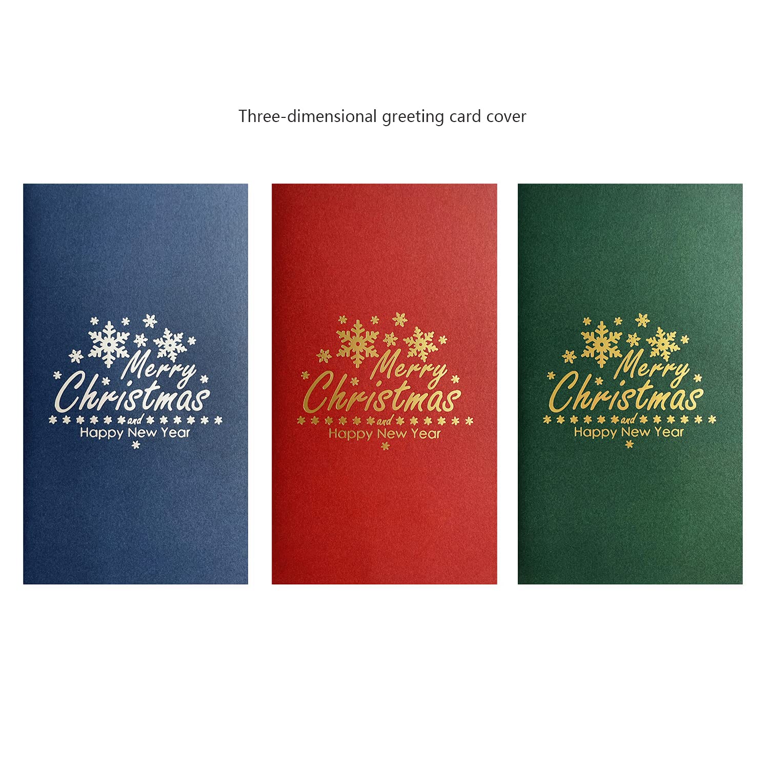 🔥Early Black Friday Sale - 3D Glitter Christmas Tree Greeting Card