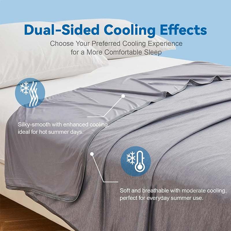 🔥HOT SALE NOW!!!💝Buy 2 Get 2 Free ❄️Summer Ultimate Cooling Blanket