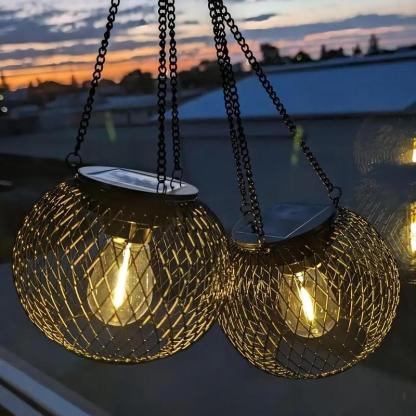 🔥Soon to be sold out!!💝Buy 2 Get 2 Free🏡Outdoor Solar Hanging Light (2 Pcs)