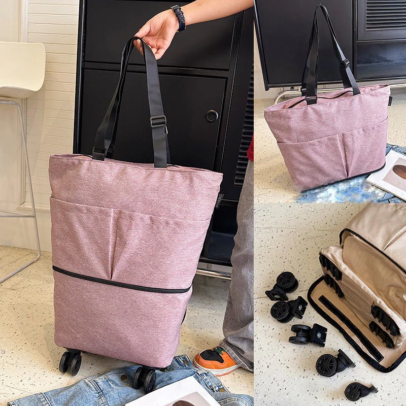 Large Capacity Universal Wheel Waterproof Dry Wet Separation Travel Bag