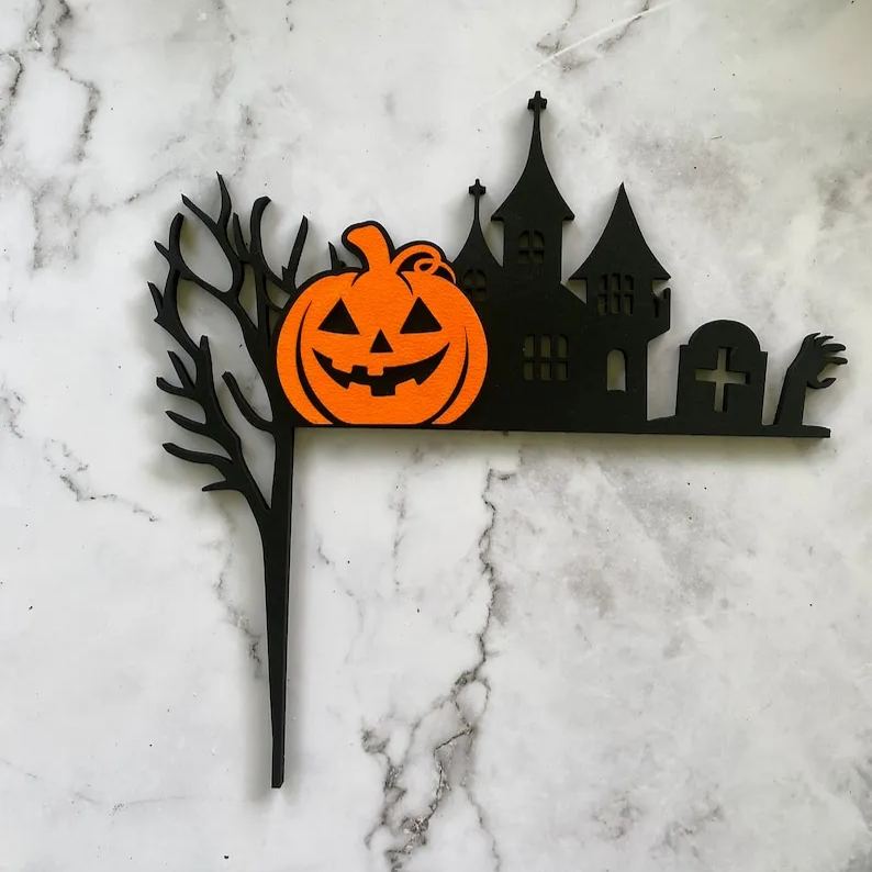 Halloween Door Corner Sign
