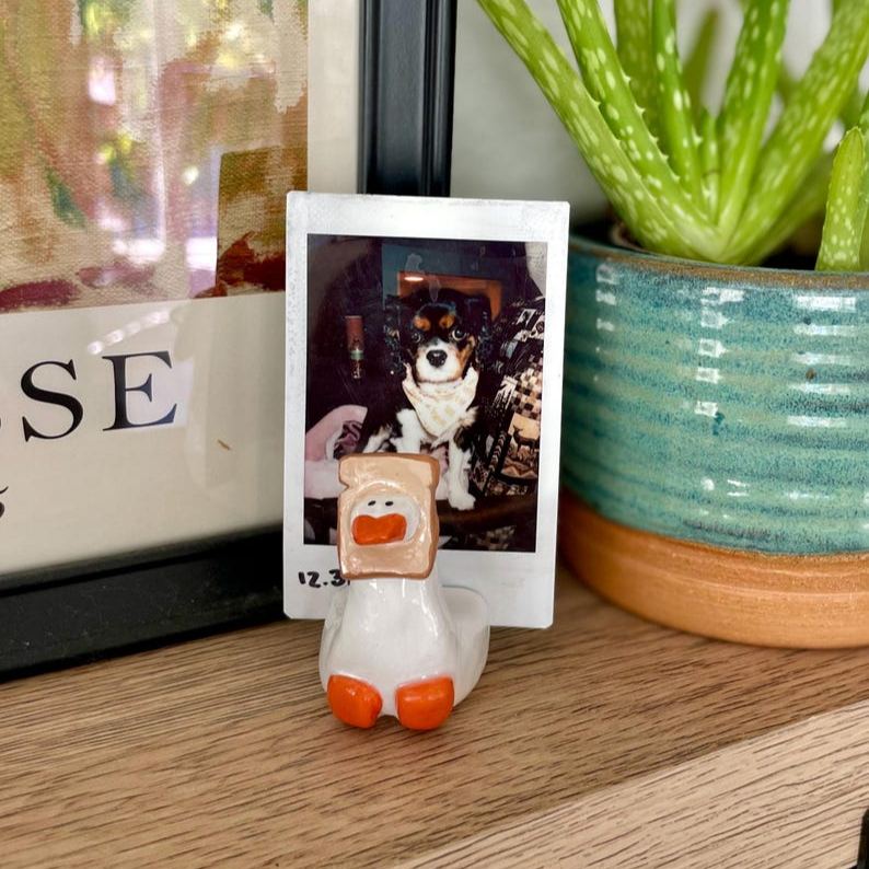 💥Last Day Promotion 50% OFF🔥-Handmade Clay Photo Holders🍄
