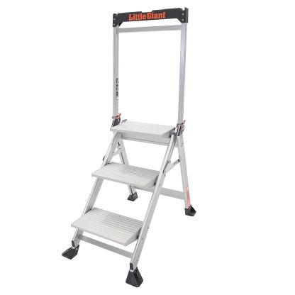 💝𝗧𝗼𝗱𝗮𝘆'𝘀 𝗦𝗽𝗲𝗰𝗶𝗮𝗹𝘀💝Buy 2 Get 2 Free💥Jumbo Step 2/3-Step Aluminum Step Stool with Safety Bar