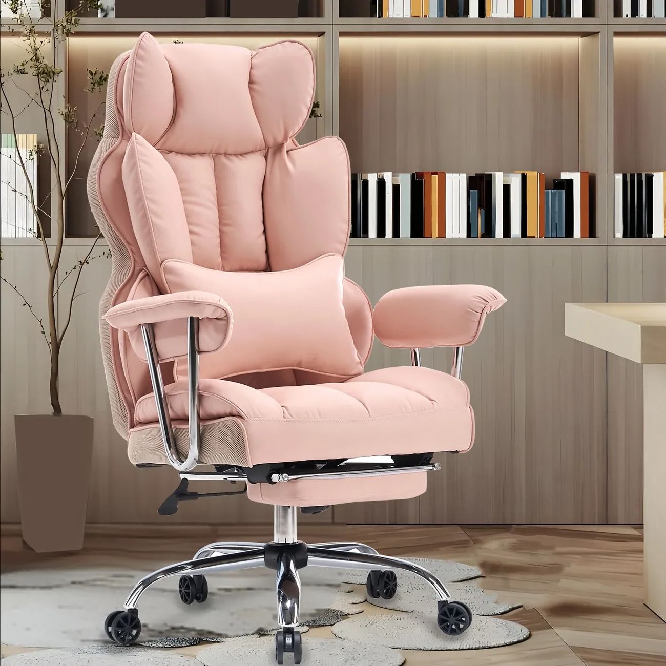 🔥Soon to be sold out!!💝PU Leather Desk Office Computer Chair