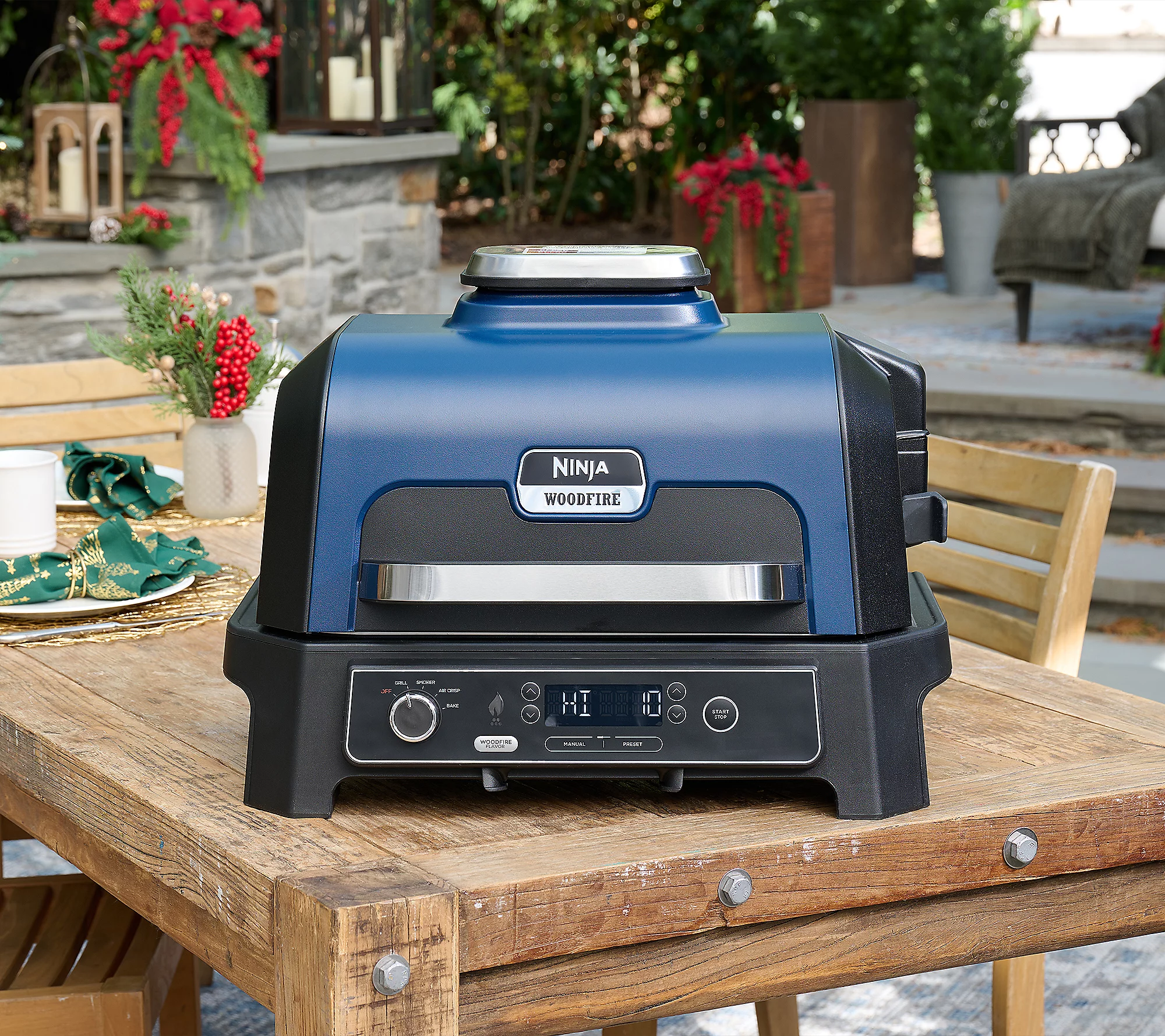 💥Clearance Sale✨Woodfire Pro XL Outdoor Electric Smoker & AirFry Gril
