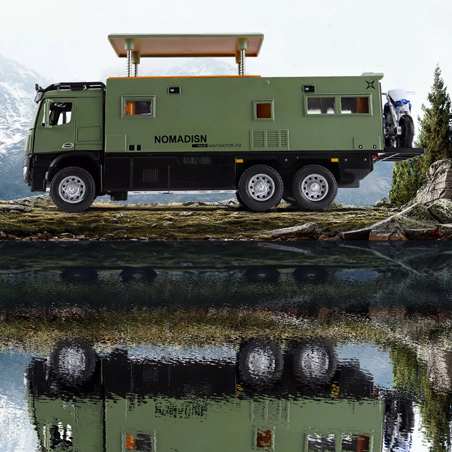 💝𝗧𝗼𝗱𝗮𝘆'𝘀 𝗦𝗽𝗲𝗰𝗶𝗮𝗹𝘀💝Buy 2 Get 2 Free🛻Extended alloy simulation camping vehicle truck