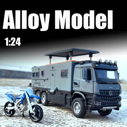💝𝗧𝗼𝗱𝗮𝘆'𝘀 𝗦𝗽𝗲𝗰𝗶𝗮𝗹𝘀💝Buy 2 Get 2 Free🛻Extended alloy simulation camping vehicle truck