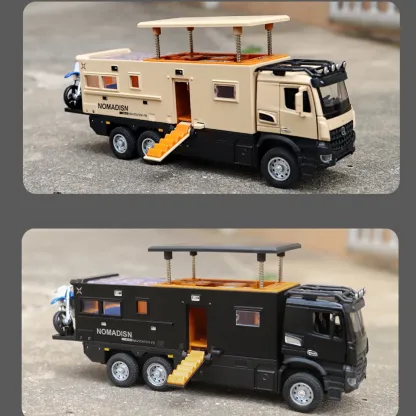 💝𝗧𝗼𝗱𝗮𝘆'𝘀 𝗦𝗽𝗲𝗰𝗶𝗮𝗹𝘀💝Buy 2 Get 2 Free🛻Extended alloy simulation camping vehicle truck