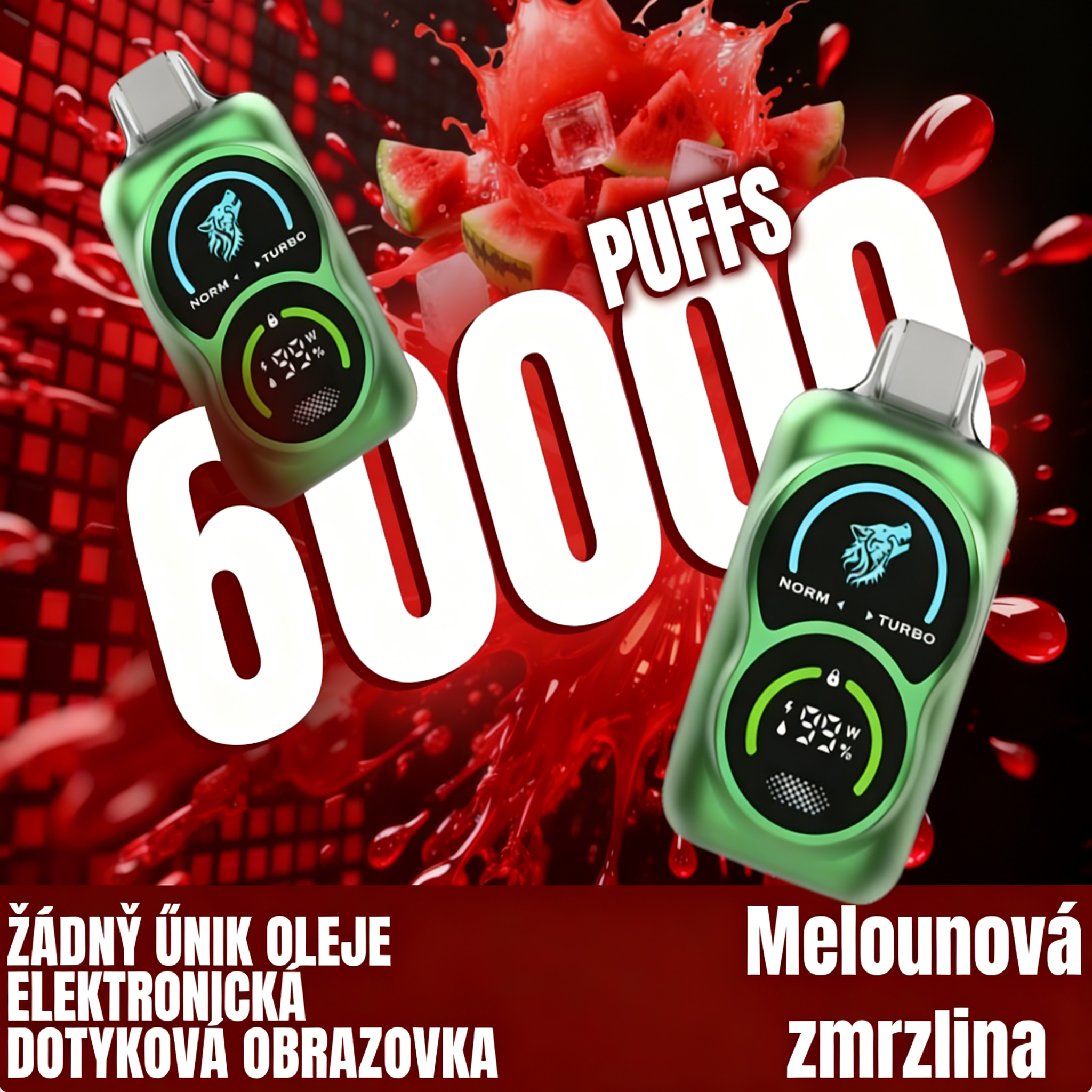 BUG 60000 Puffs Forest Wolf jednorázová e-cigareta