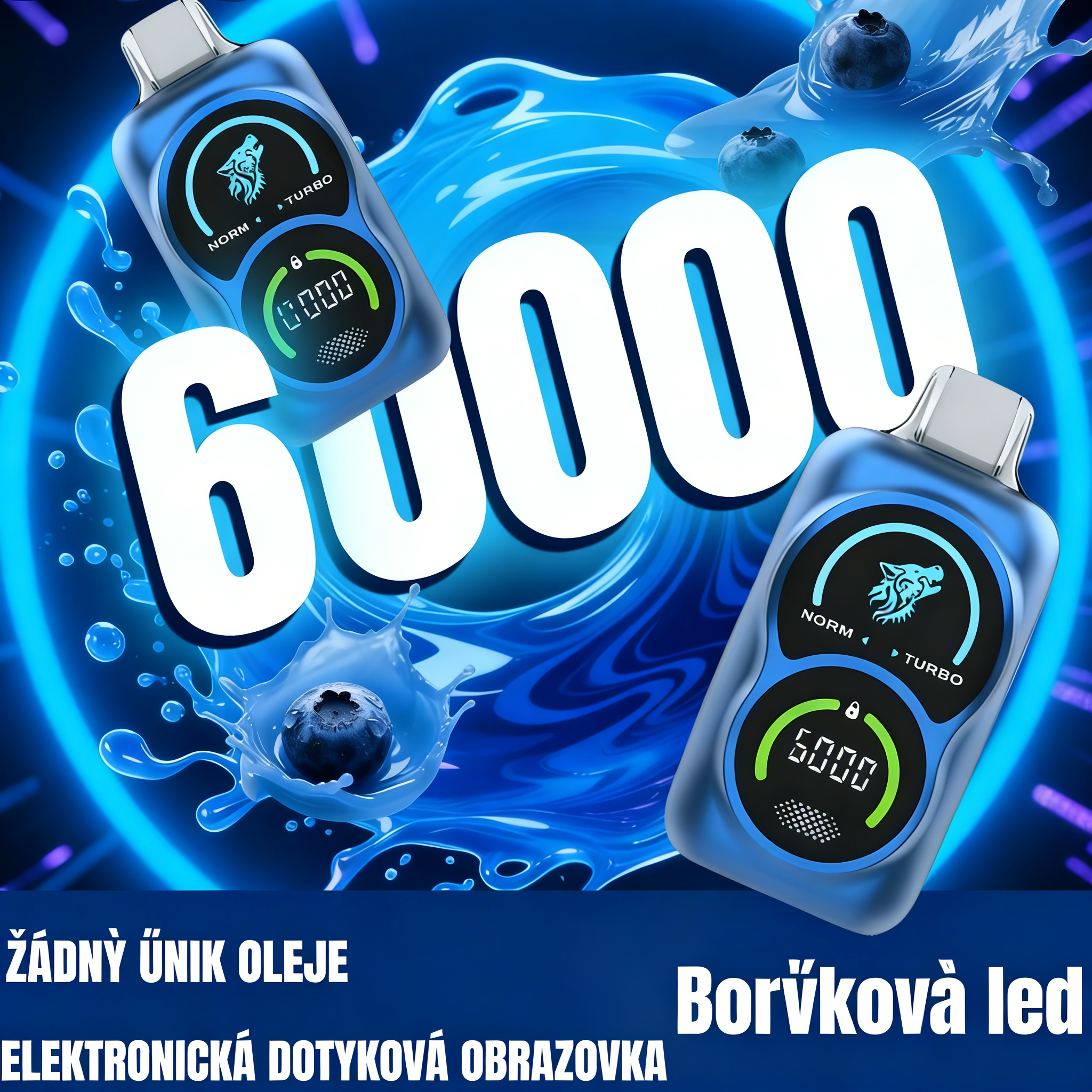 BUG 60000 Puffs Forest Wolf jednorázová e-cigareta