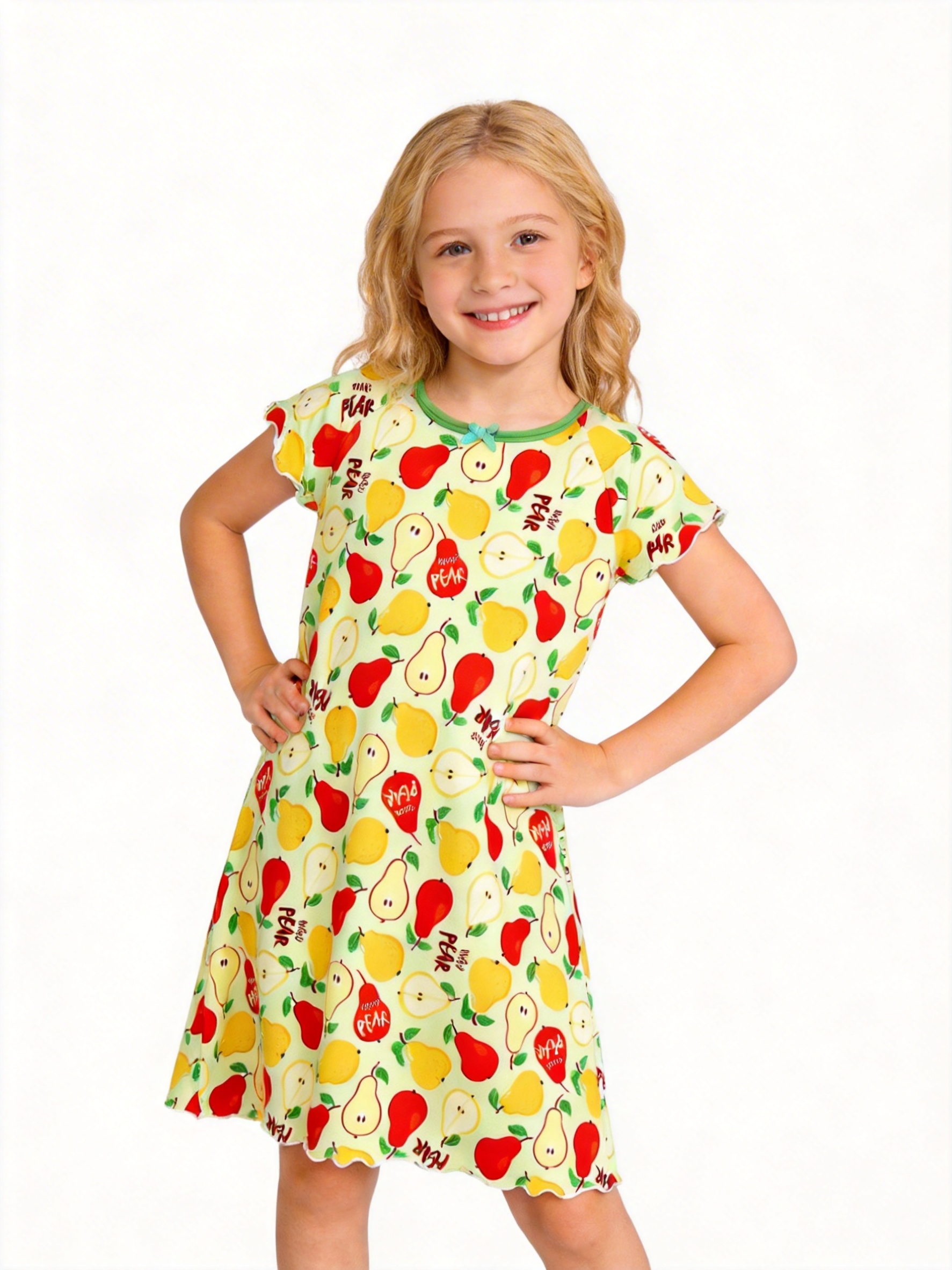 Girls Bamboo Pajama Dress