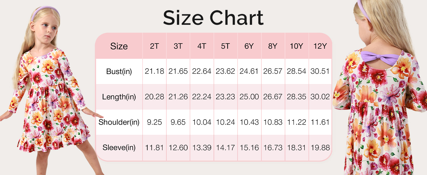 Bamboo Viscose Toddler Dresses