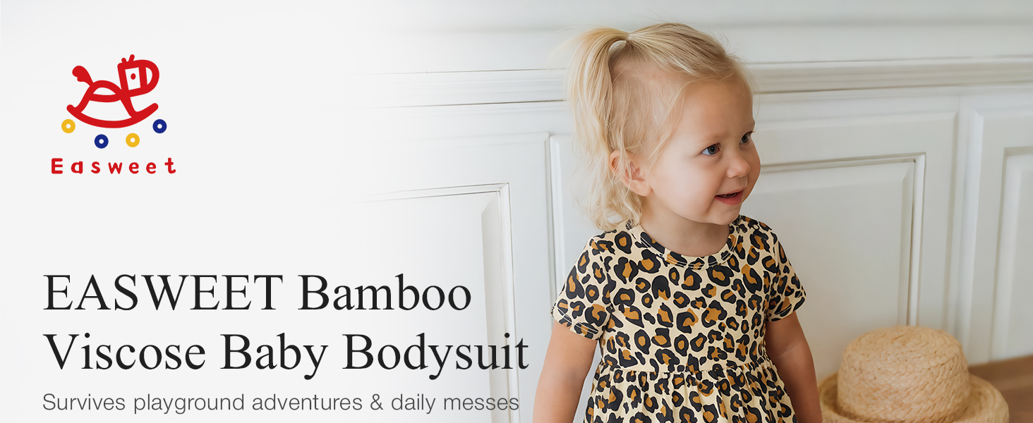 EASWEET Baby Girl Bodysuit Dress