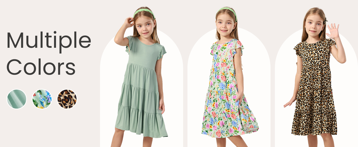 Bamboo viscose Toddler Girls dress