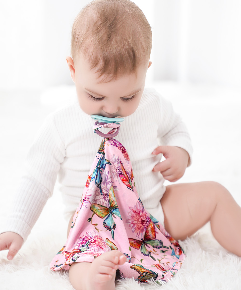 3 Pack Baby Security Blanket -10 Inch