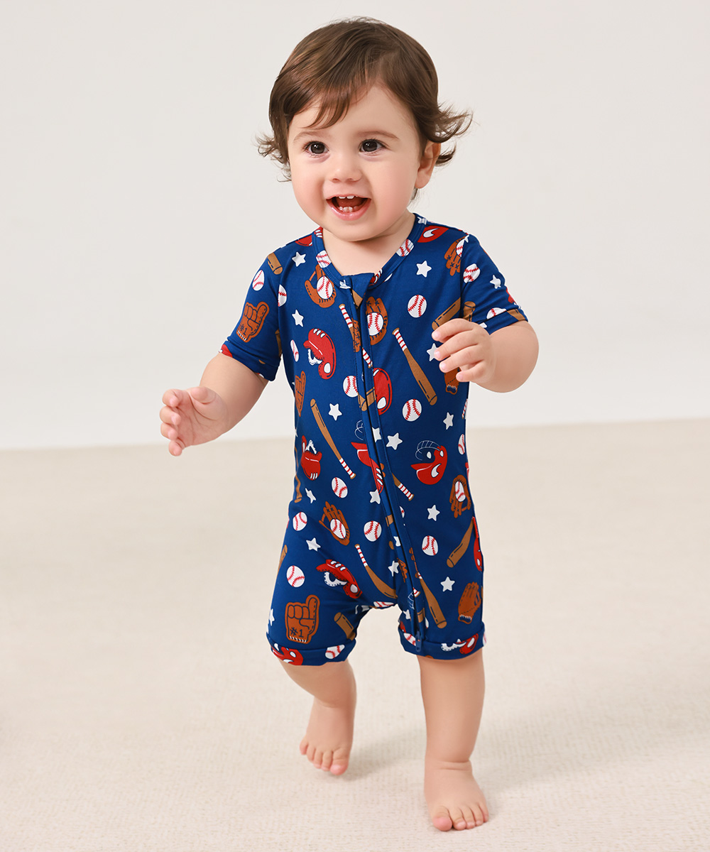 Bamboo Toddler Soft Shorts Rompers
