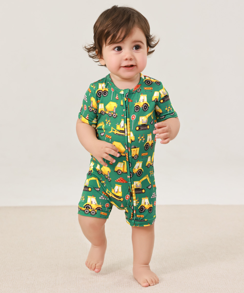 Bamboo Toddler Soft Shorts Rompers