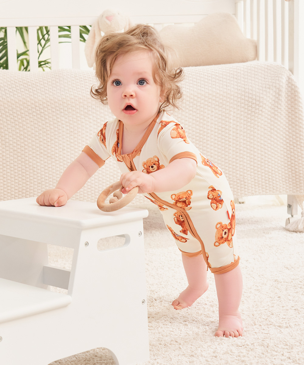 Bamboo Toddler Soft Shorts Rompers