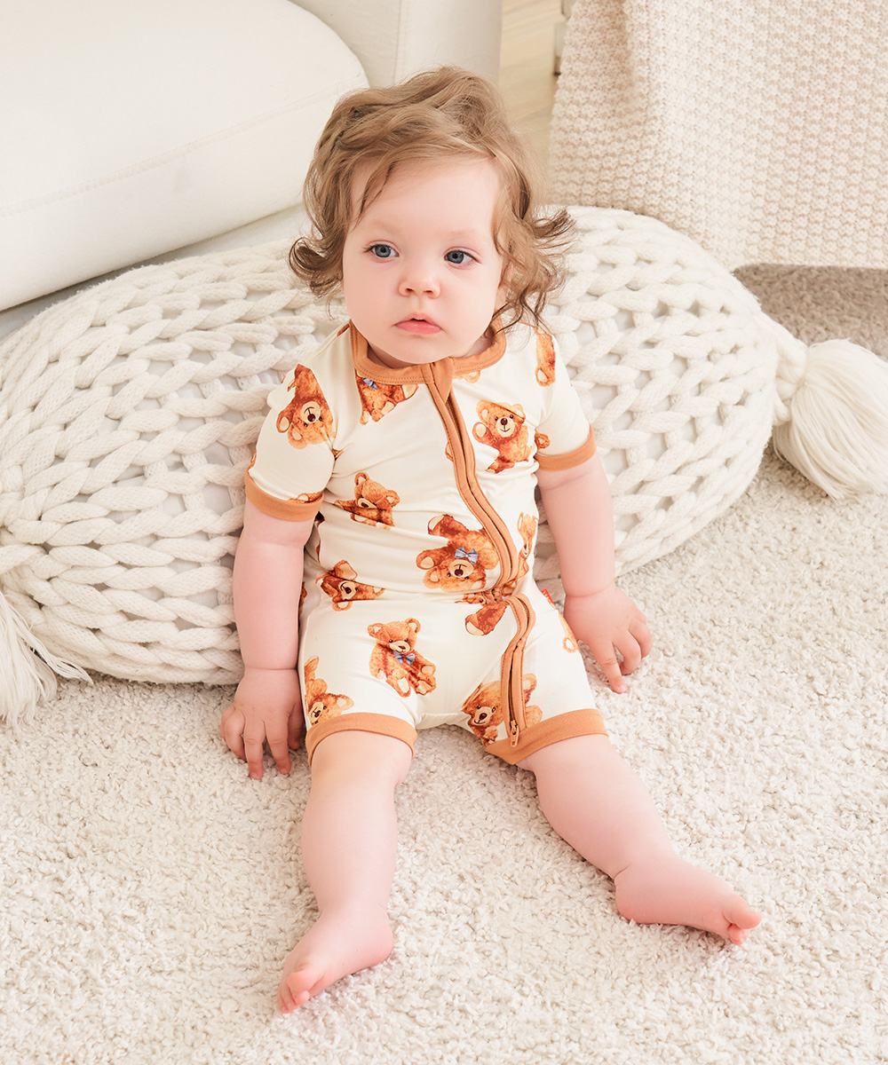 Bamboo Toddler Soft Shorts Rompers