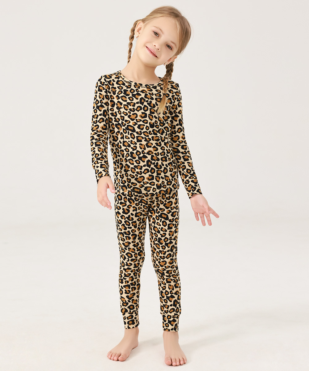 Girls Bamboo 2-Piece Pajama Sets