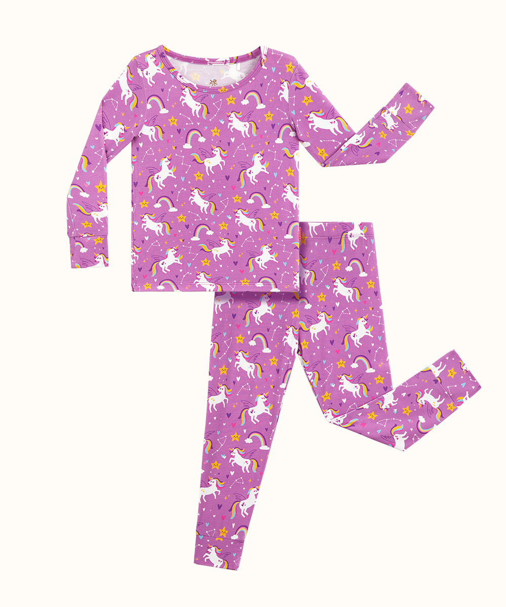 2T-6Y Toddler Girls Snug Fit Top and Pants Pjs