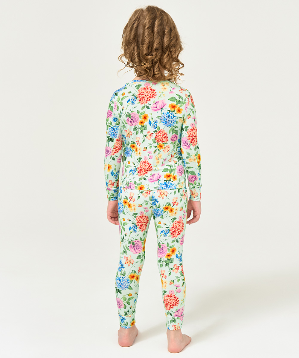 Girls Bamboo 2-Piece Pajama Sets