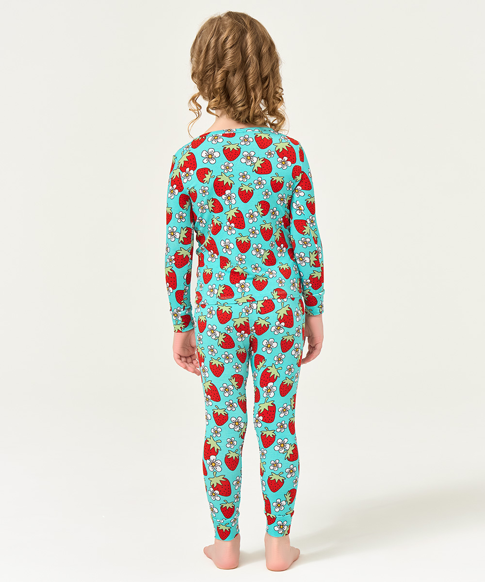 Girls Bamboo 2-Piece Pajama Sets