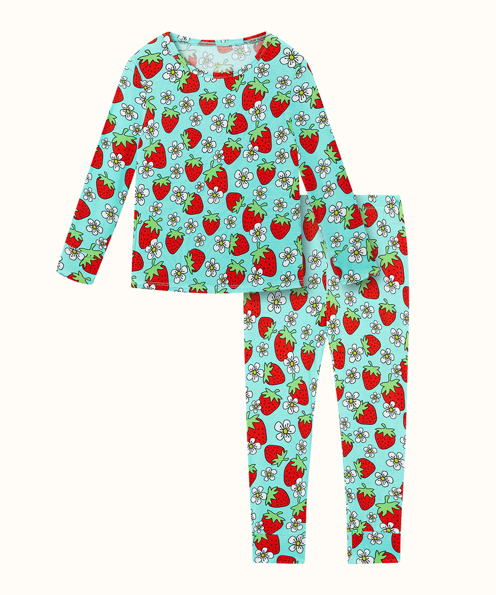 Girls Bamboo 2-Piece Pajama Sets