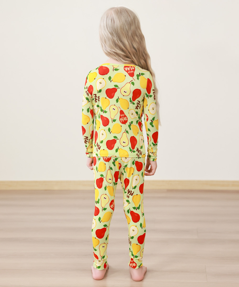 2T-6Y Toddler Girls Snug Fit Top and Pants Pjs