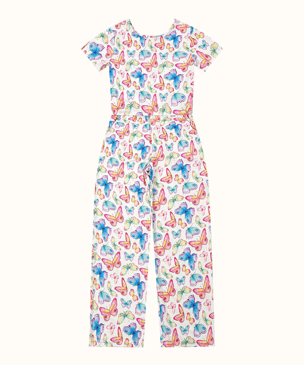 Preschool Girls Short Sleeve Bamboo Outfits